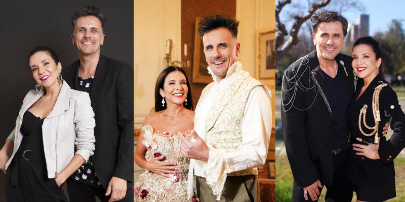 Karla Constant y Sergio Lagos han sido conductores de tres realities del 13.