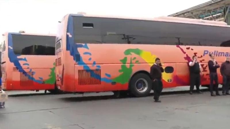 Protesta Terminal Alameda