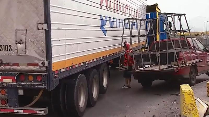 Caos total en el terminal pesquero