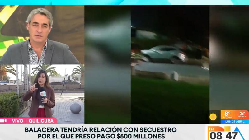 Equipo de "Tu Día" recibe amenazas en Quilicura