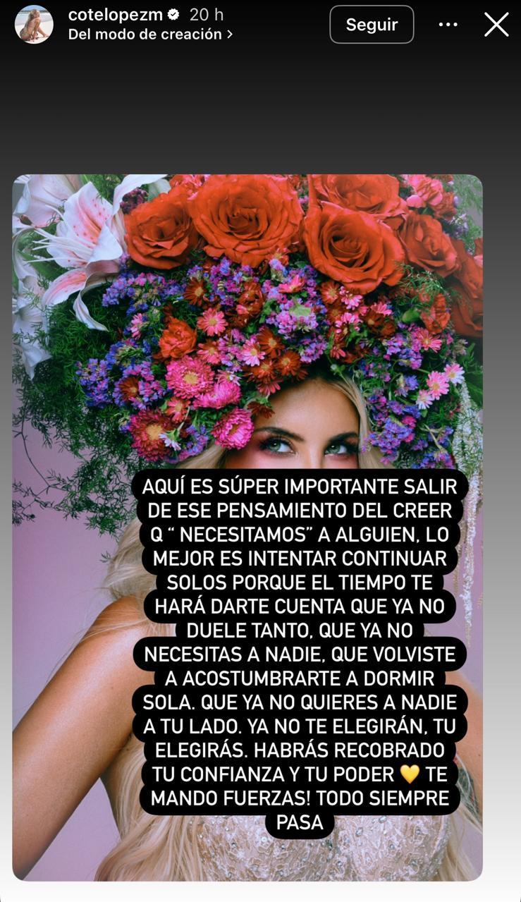 Historia de Coté López | Instagram