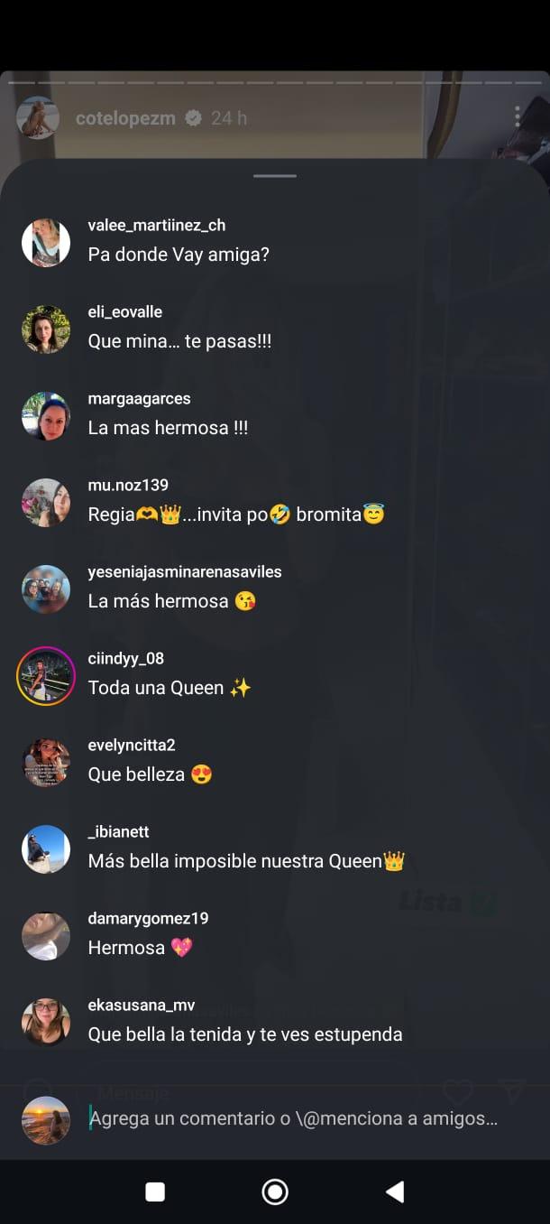 Comentarios al outfit de Coté López