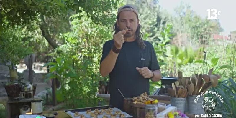 Bocaditos de sésamo y plátano: una receta saludable y sin gluten junto a Carlo von Mühlenbrock