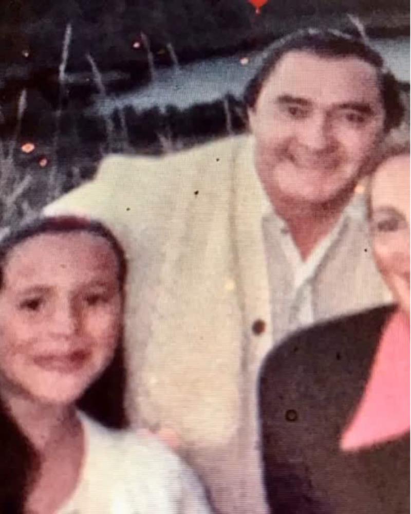 Angélica Castro y su papá / Créditos: IG @angelicacastro_