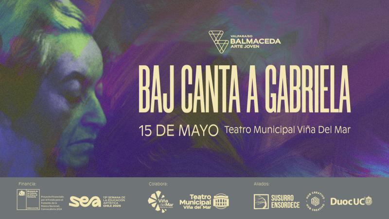 Concierto gratuito reúne a jóvenes músicos en homenaje sonoro a Gabriela Mistral. Créditos: Balmaceda Arte Joven.
