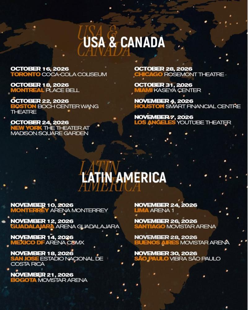 Eros Ramazzotti vuelve a Chile / Créditos: IG @ramazzotti_eros