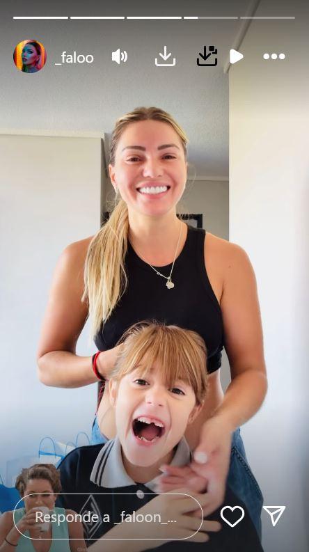 Historia de Faloon Larraguibel en Instagram