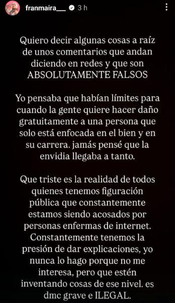 Fran Maira - Instagram