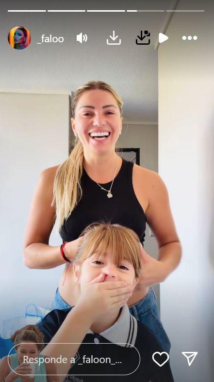 Historia de Faloon Larraguibel en Instagram