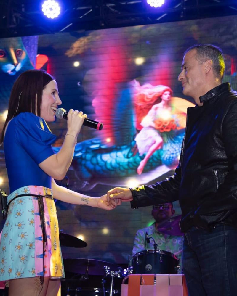 María Colores e Iván Núñez