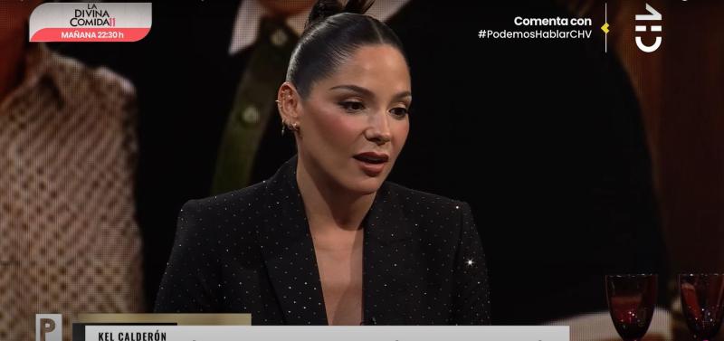 Kel Calderoón en Podemos Hablar, CHV