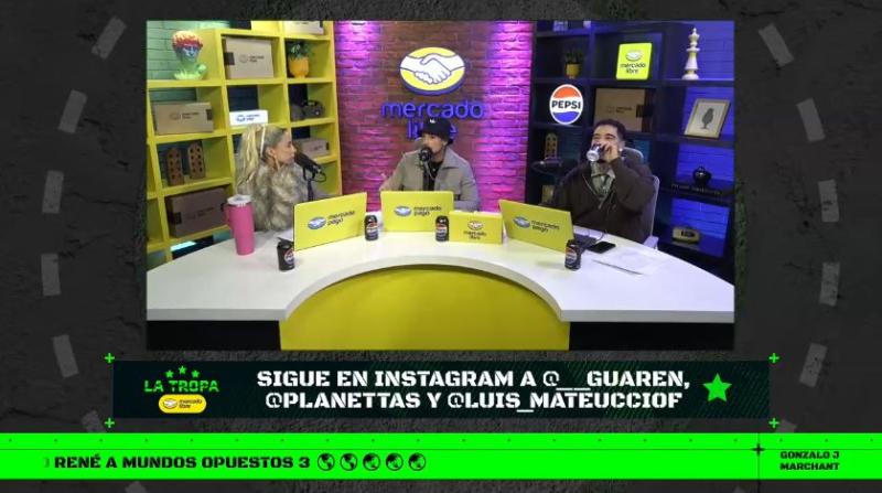 Luis Mateucci, Guarén y Planettas en el React a Palabra de Honor