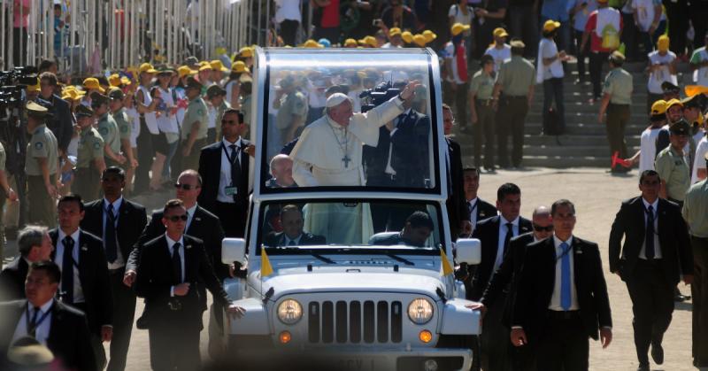 La visita del papa Francisco a Chile / Créditos: Agencia Uno