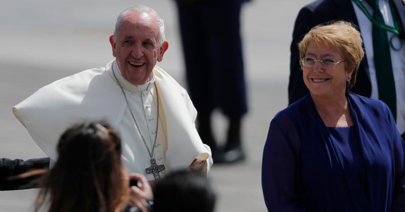 La cobertura de Bienvenidos a la visita de Don Francisco / Créditos: Agencia Uno