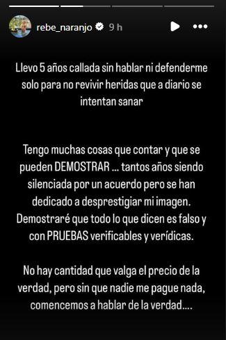 Historia Rebeca Naranjo