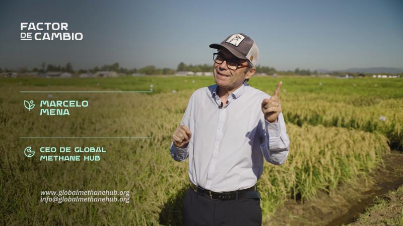 Marcelo Mena, CEO de Global Methane Hub. Créditos: 13C