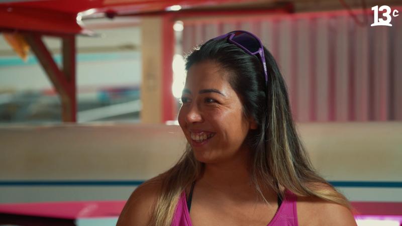 Katherinne Wollermann en Resilientes Totales (2025). Créditos: 13C