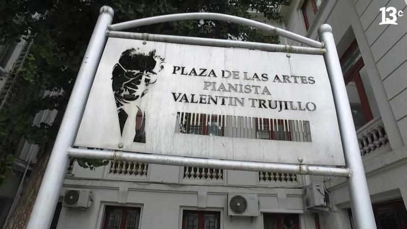 La plaza de Ñuñoa que rinde homenaje al querido Tío Valentín. Créditos: 13C