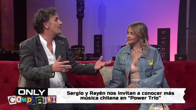 Sergio Lagos y Rayén Araya hablan de Power Trio, el programa que le da espacio a la música chilena