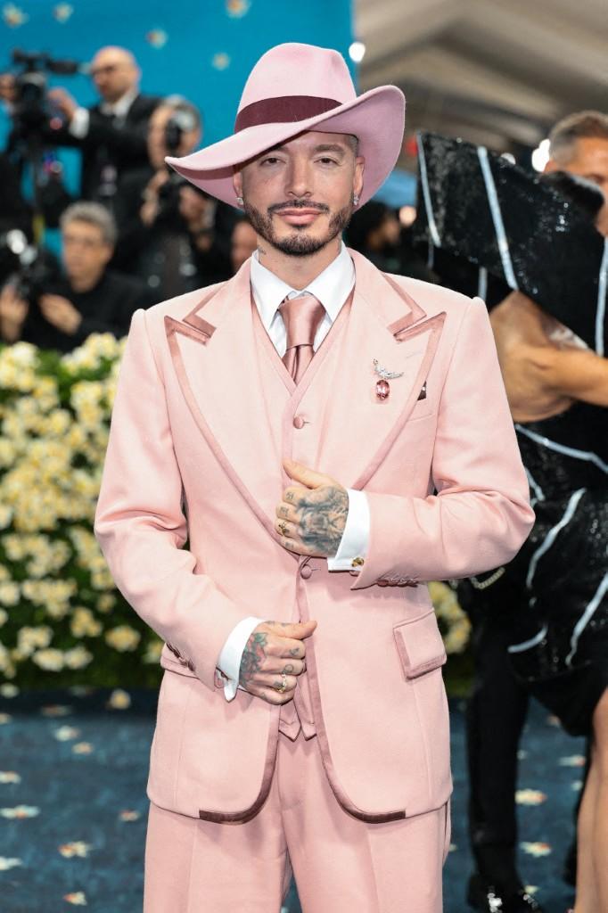 J Balvin in the Met Gala | AFP