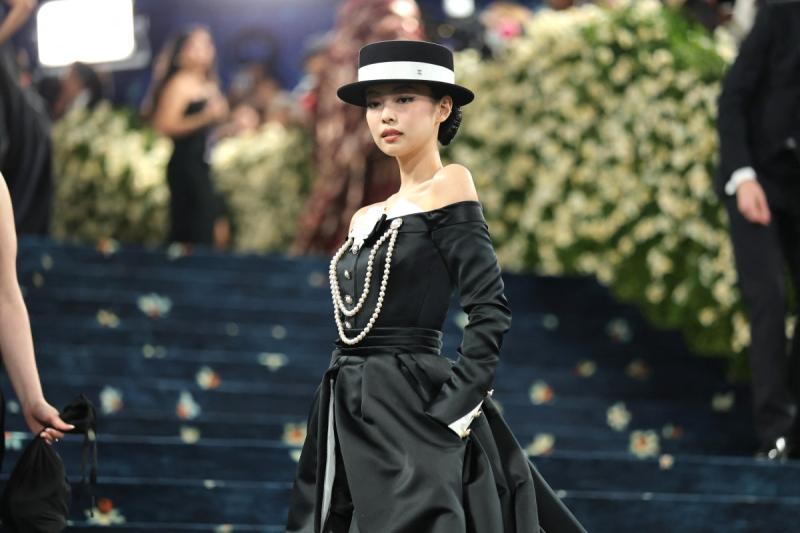 Jennie at Met Gala 2025 | AFP 