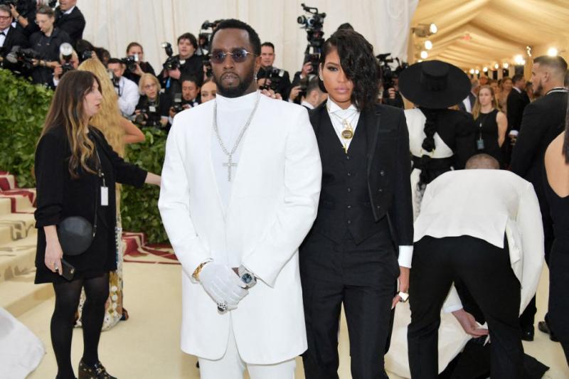 Diddy y Cassie Ventura en 2018 - AFP