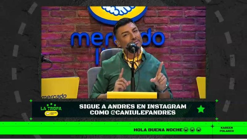 Andrés Caniulef en el React de Palabra de Honor