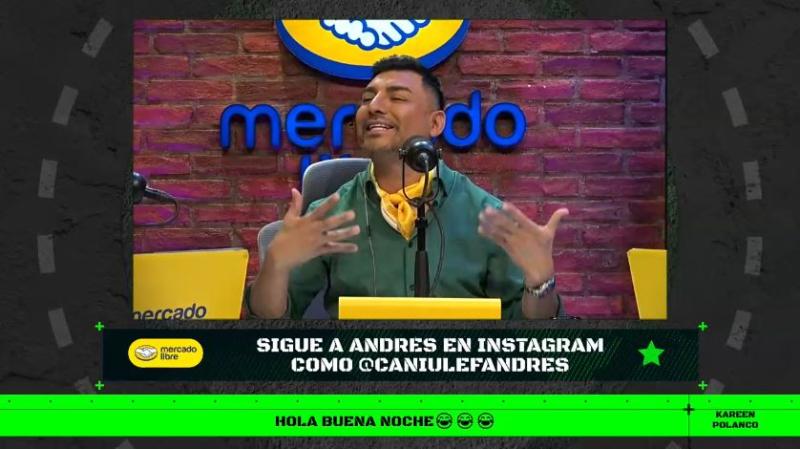 Andrés Caniulef en el React de Palabra de Honor