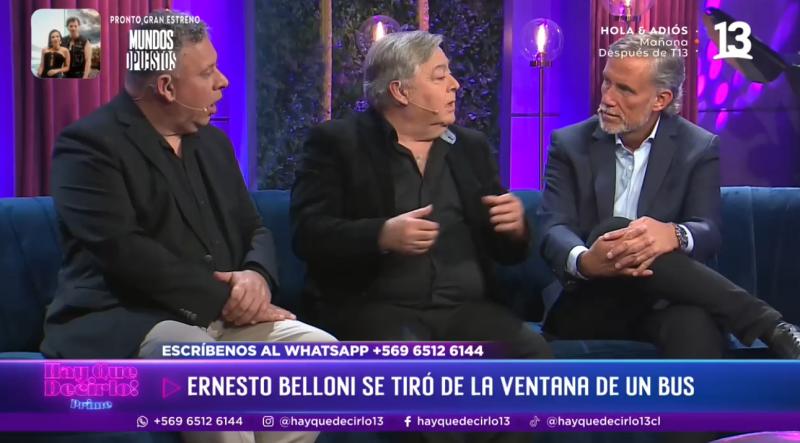 Ernesto Belloni cuenta su problema con el sonambulismo.