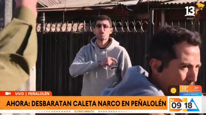 Desbarata caleta narco en Peñalolén.