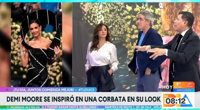 Nelson Beltrán analiza look de Demi Moore en la Met Gala 2025.