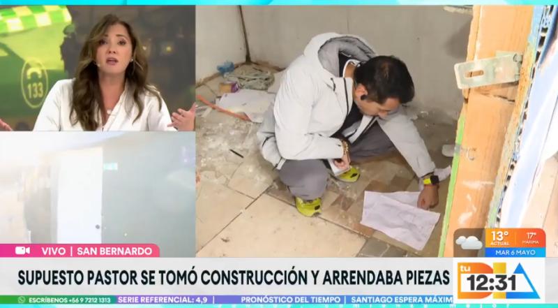 Desalojan toma de Pastor en San Bernardo.