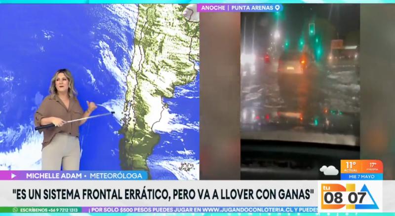 ¿A qué hora comienza la lluvia en la capital?