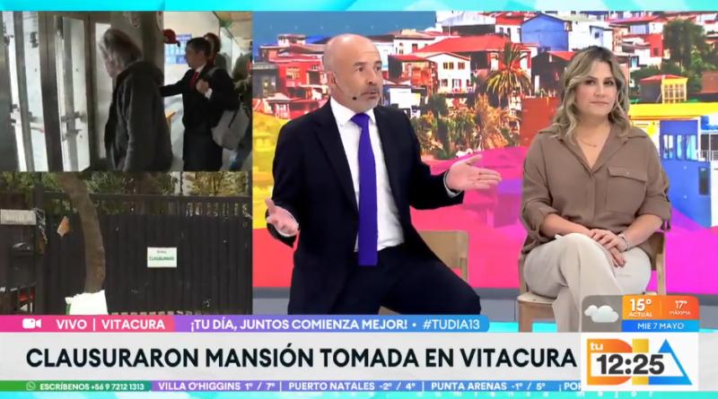 Clausuran mansión tomada en Vitacura.