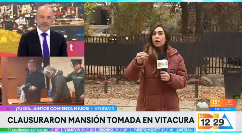 Clausuran mansión tomada en Vitacura.