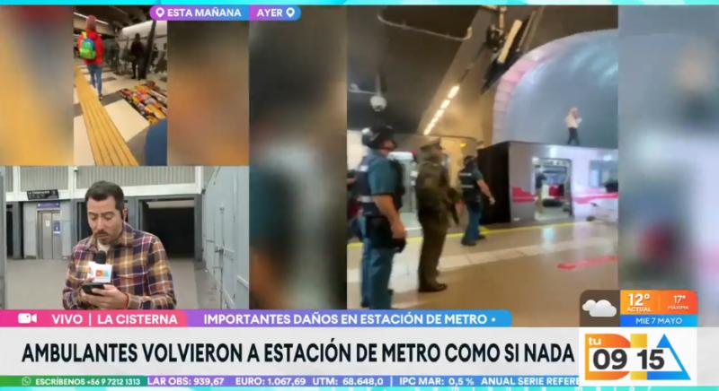 Comerciantes ambulantes hacen sus necesidades en los ascensores.