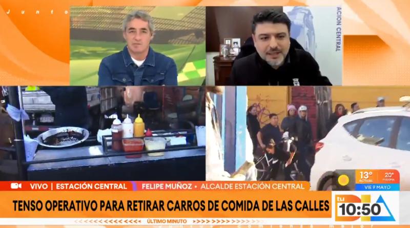 Felipe Muñoz, alcalde de Estación Central habla con "Tu Día".