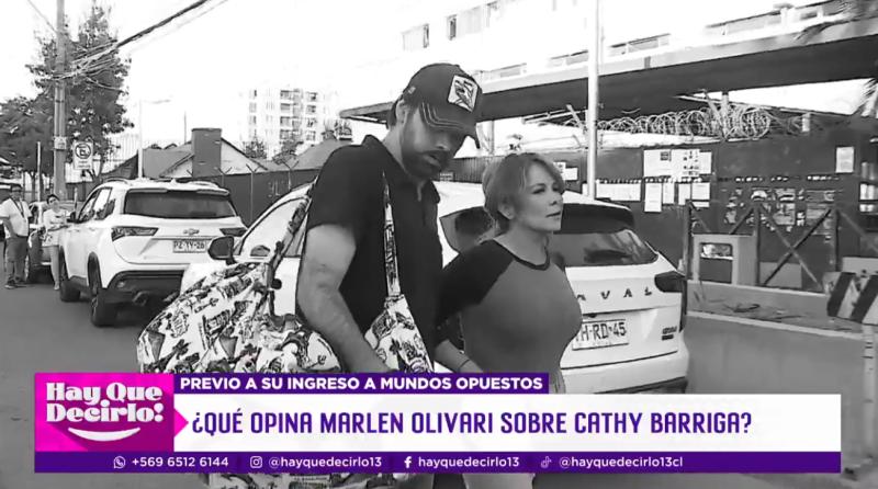 Marlen Olivari habla sobre Cathy Barriga.