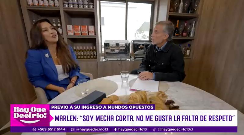 Marlen Olivari habla de su llegada a Mundos Opuestos.