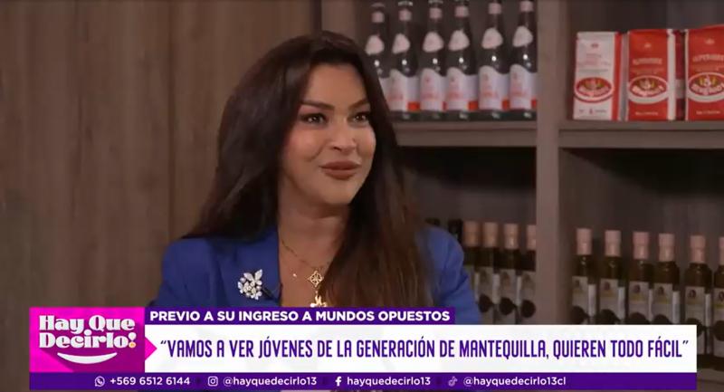 Marlen Olivari habla de su llegada a Mundos Opuestos.
