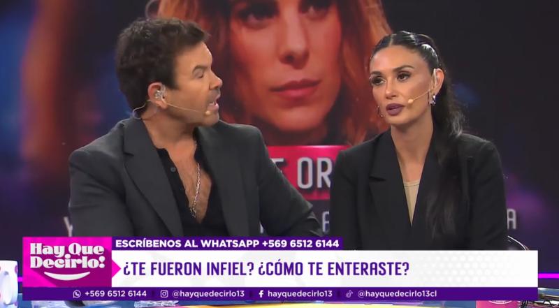 Pamela Díaz cuenta cómo se enteró que le eran infiel.