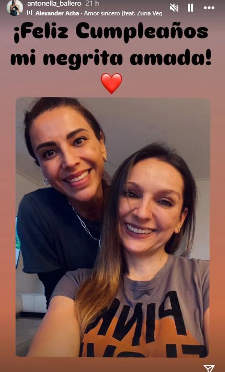 Historia Antonella y Carla Ballero | Instagram