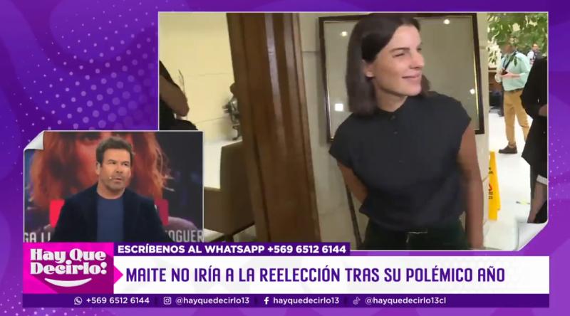 Maite Orsini habría tomado importante decisión.