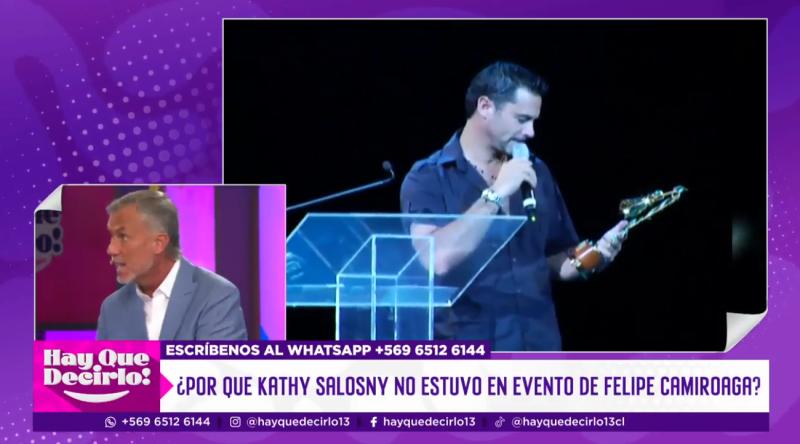 ¿Por qué Katherine Salosny no asistió al evento en memoria de Felipe Camiroaga?