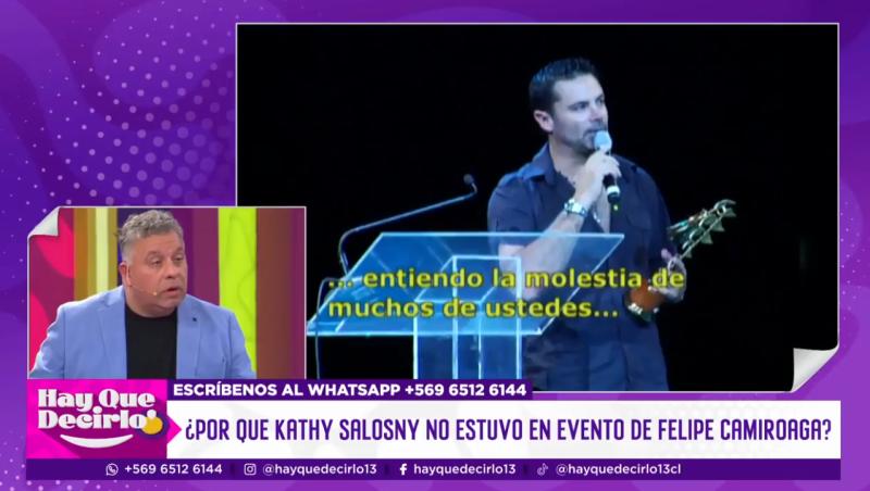 ¿Por qué Katherine Salosny no asistió al evento en memoria de Felipe Camiroaga?