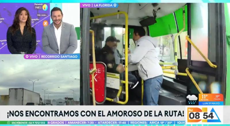El amoroso de la ruta que encantó al panel de Tu Día.