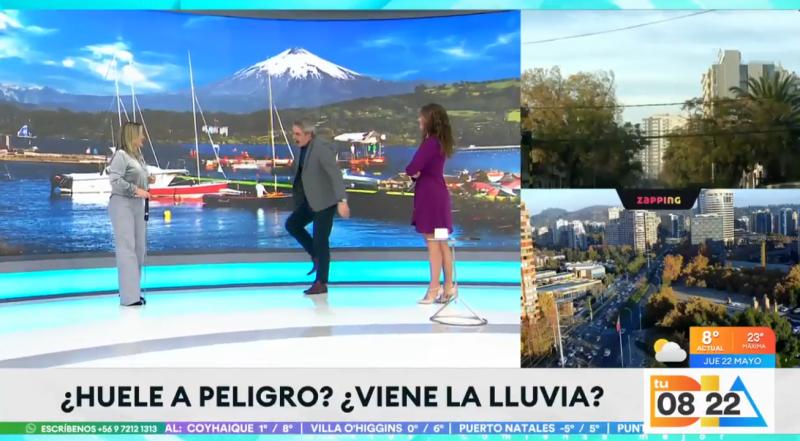 Michelle Adam nos entrega un nuevo informe del tiempo.