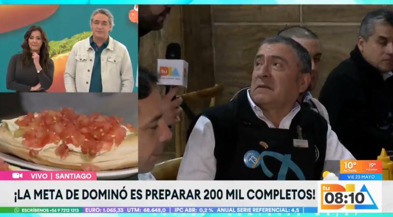 Gabriel Arias se encuentra con el Robert De Niro chileno.