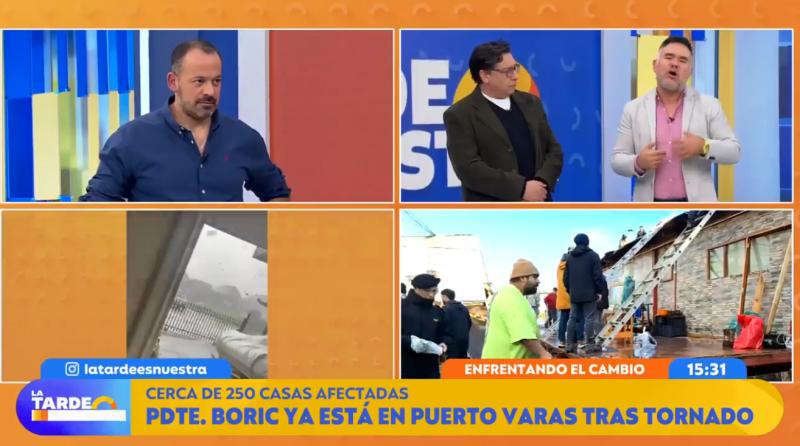 Tornado provoca terribles daños en Puerto Varas.