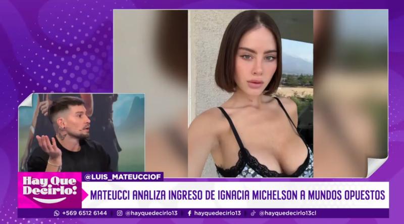 Luis Mateucci elige a la mujer que más le gusta de Mundos Opuestos.
